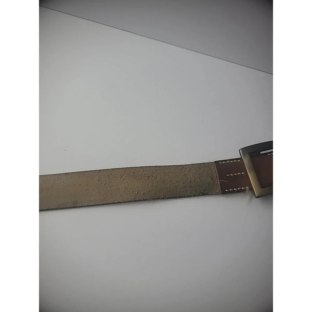 Vintage Wilsons Leather Genuine Julian Men Belt Double Prong L Large‎ 38-40 Brn